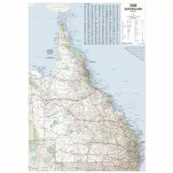 Hema Queensland Australia Waterproof State Map 12th Edition 13 Hema Queensland Australia Waterproof State Map 12th Edition -Fishing Elegant store 05 Queensland State mainmap whole