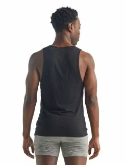 Icebreaker Mens Anatomica Tank -Fishing Elegant store 103034001 3blk