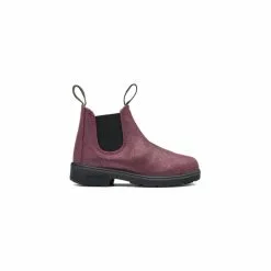 Blundstone 2090 Kids Elastic Sided Boot -Fishing Elegant store 2090 Kids Elastic Sided Rose Pink Boots Side View JPEG