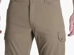 KUHL Mens Renegade Cargo Convertible Pants -Fishing Elegant store 5138 renegade cargo convertible buckskin khaki detail 1 pdp photo