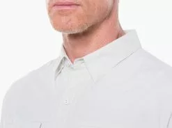 KUHL Mens AIRSPEED Long Sleeve Shirt -Fishing Elegant store 7191 airspeed ls natural detail 1 pdp photo