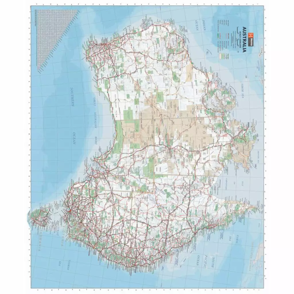 Hema Australia Handy Map 11th Edition 7 Hema Australia Handy Map 11th Edition - Image 5