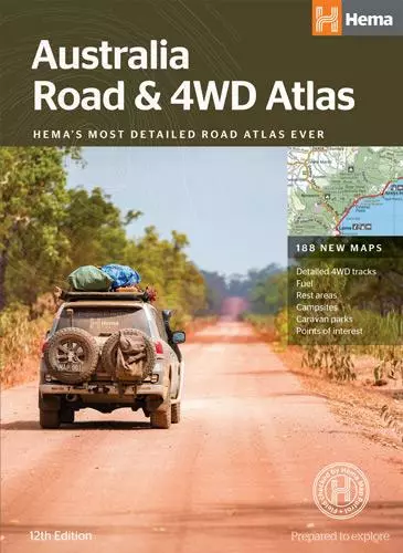 Hema Australia Road And 4WD Atlas (Perfect Bound) 4 Hema Australia Road And 4WD Atlas (Perfect Bound) - Image 2