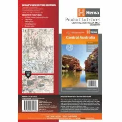 Hema Central Australia Map -Fishing Elegant store 9781925625738 central australia ed11 fact sheet rgb 2048px