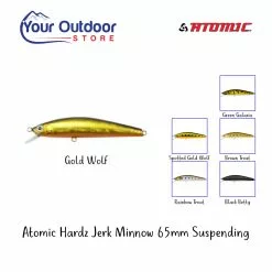 Atomic Hardz Jerk Minnow 65 Suspending 17 Atomic Hardz Jerk Minnow 65 Suspending -Fishing Elegant store Atomic hardz jerk minnow 65 hero GWF