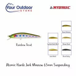 Atomic Hardz Jerk Minnow 65 Suspending 18 Atomic Hardz Jerk Minnow 65 Suspending -Fishing Elegant store Atomic hardz jerk minnow 65 hero RT