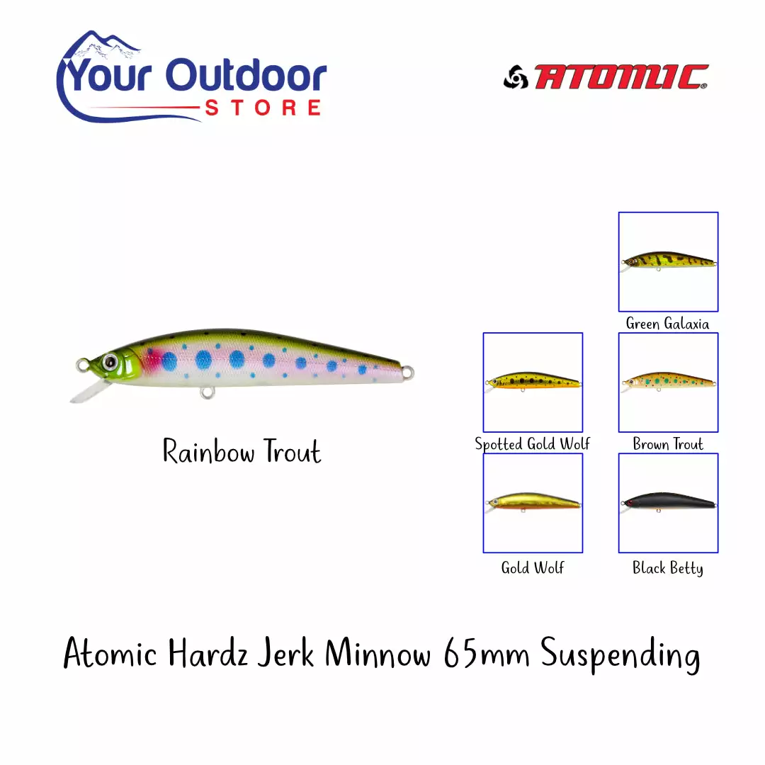 Atomic Hardz Jerk Minnow 65 Suspending 7 Atomic Hardz Jerk Minnow 65 Suspending - Image 5
