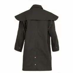 Burke And Wills Balranald 3 Quarter Length Coat -Fishing Elegant store BAL 3QU BROWN BACK 1000x1000 300dpi