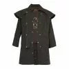 Burke And Wills Balranald 3 Quarter Length Coat -Fishing Elegant store BAL 3QU BROWN OPEN 1000px 300dpi