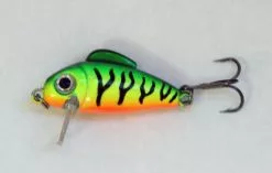 Bullet Lures Minnow 3cm -Fishing Elegant store Fire Tiger With UV body paint