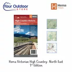 Hema The Victorian High Country- North Eastern Map
