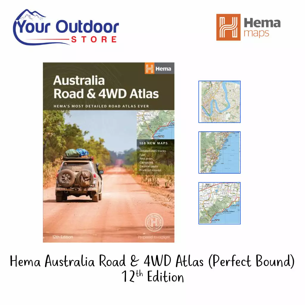 Hema Australia Road And 4WD Atlas (Perfect Bound) 3 Hema Australia Road And 4WD Atlas (Perfect Bound)
