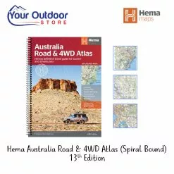 Hema Australian Road And 4WD Atlas (Spiral Bound)