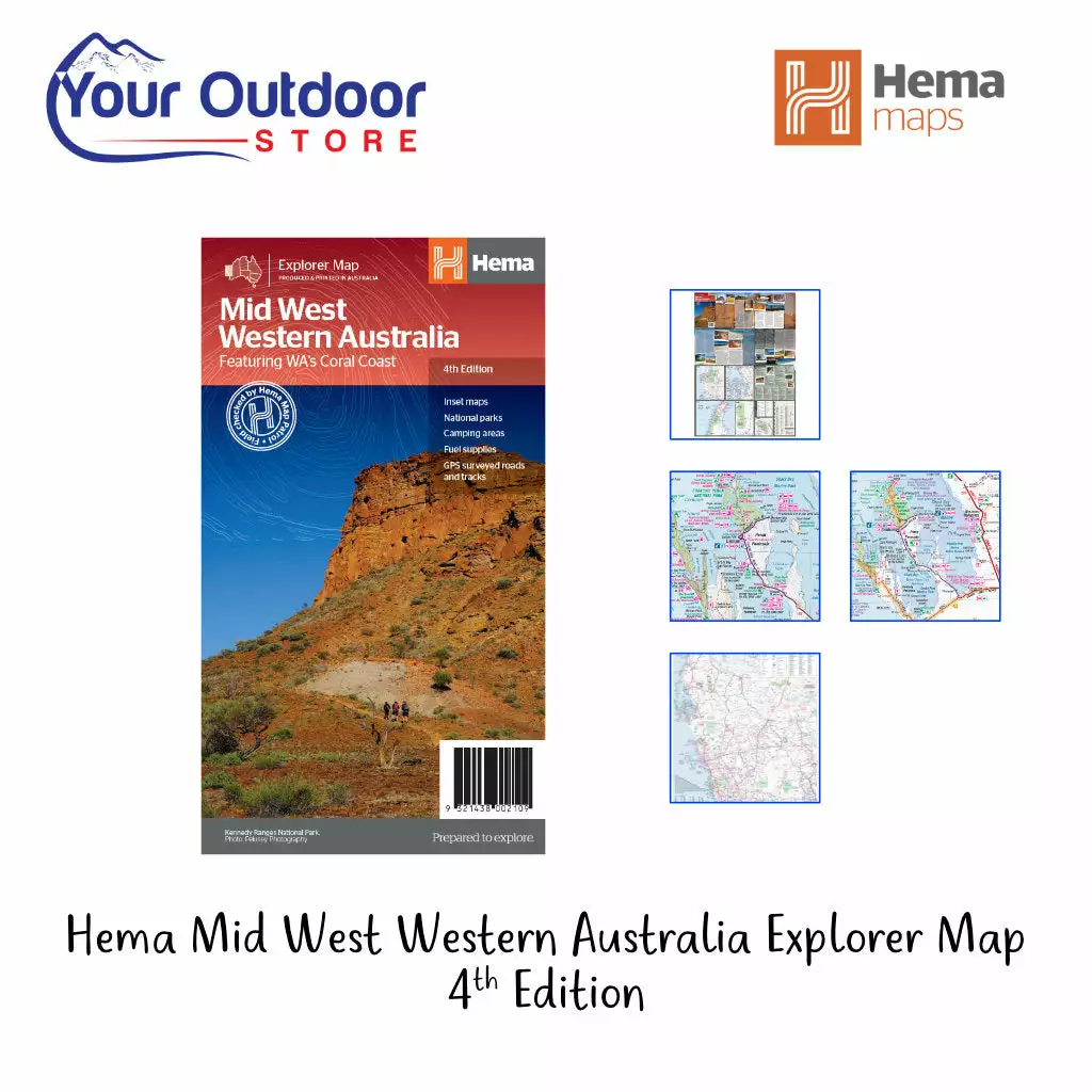 Hema Mid West Western Australia State Map 4th Edition 3 Hema Mid West Western Australia State Map 4th Edition
