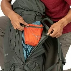 Osprey Kestrel 48 Technical Backpack -Fishing Elegant store Kestrel48 S19 3 SideAccess