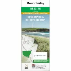 Australian Bush And Country Maps Mount Imlay 8823-4-S NSW Topographic Map 1 25000