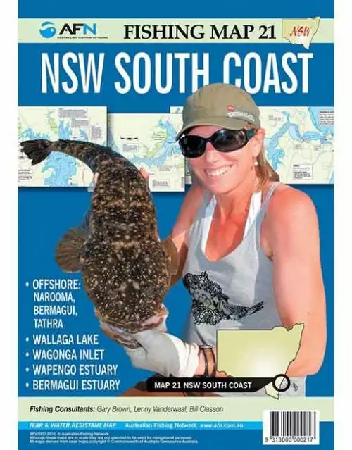 Australian Fishing Network AFN Fishing Map 21 New South Wales South Coast 4 Australian Fishing Network AFN Fishing Map 21 New South Wales South Coast - Image 2