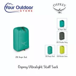 Osprey Ultralight Stuff Sack -Fishing Elegant store Osprey ultralight stuff sack 20L tropic teal