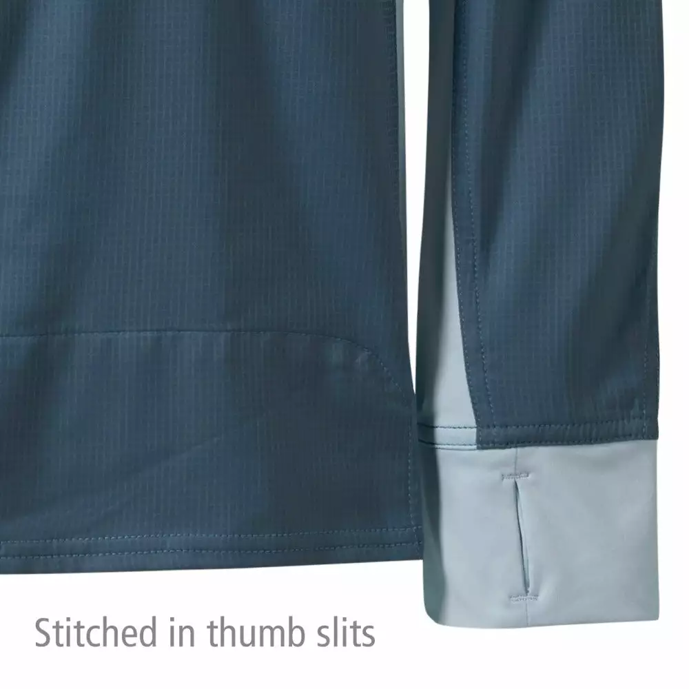 Shimano Mens Pro Stretch Vented Navy Shirt 7 Shimano Mens Pro Stretch Vented Navy Shirt - Image 5