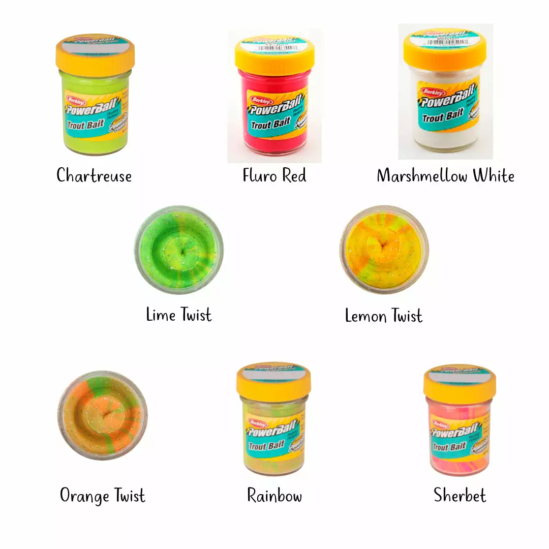 Berkley PowerBait Trout Dough 3 Berkley PowerBait Trout Dough