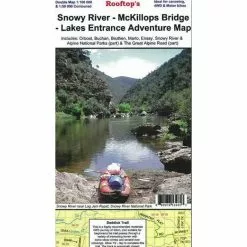 MAP-Rooftops Snowy River - Mckillops Bridge - Lake Entrance Adventure Map