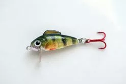 Bullet Lures Minnow 3cm -Fishing Elegant store Red Fin1