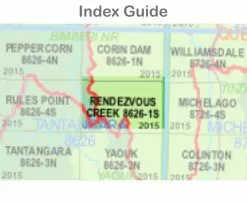 Australian Bush And Country Maps Rendezvous Creek 8626-1-S NSW Topographic Map 1 25k -Fishing Elegant store Rendezvous Creek 8626 1 S index
