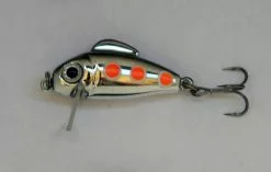 Bullet Lures Minnow 3cm -Fishing Elegant store Spawning Rainbow Trout with UV painted spots