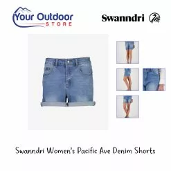Swanndri Womens Pacific Ave Denim Shorts