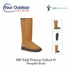Emu Adult Platinum Outback Hi Sheepskin Boot