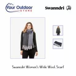 Swanndri Womens Wide Wool Scarf