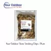 Your Outdoor Store Smoking Chips- Plum -Fishing Elegant store YOS Smoking Chips Hero Plum