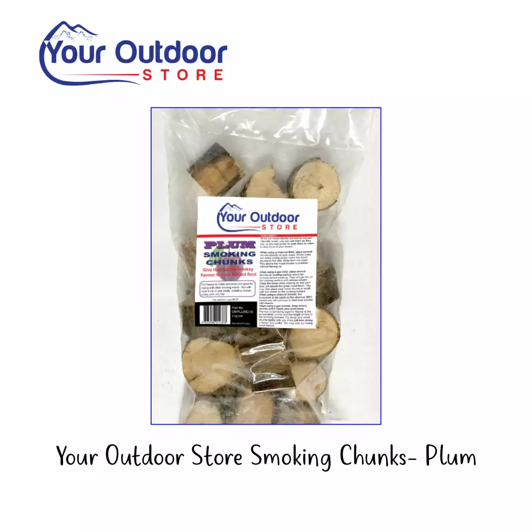 Your Outdoor Store Smoking Chunks Plum 3 Your Outdoor Store Smoking Chunks Plum