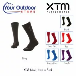 XTM Adults Heater Sock -Fishing Elegant store adult heater sock Hero charcoal