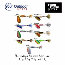 Black Magic Spinmax Spin Lure