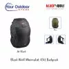 Black Wolf Minimalist 45 Backpack -Fishing Elegant store black wolf Minimalist 45lt backpack hero jet black