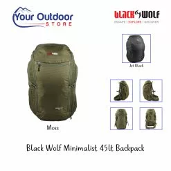 Black Wolf Minimalist 45 Backpack 17 Black Wolf Minimalist 45 Backpack -Fishing Elegant store black wolf Minimalist 45lt backpack hero moss