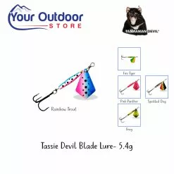 Tasmanian Devil Blade 5.4g UV -Fishing Elegant store blade lure 5.4g hero Rainbow Trout