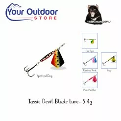 Tasmanian Devil Blade 5.4g UV -Fishing Elegant store blade lure 5.4g hero Spotted Dog