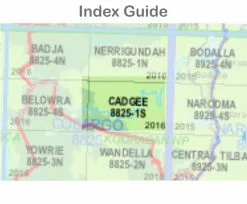 Australian Bush And Country Maps Cadgee 8825-1-S NSW Topographic Map 1 25k -Fishing Elegant store cadgee 8825 1 S index