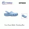 Crocs Classic -Fishing Elegant store crocs classic chambray blue hero