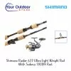 Shimano Raider 662 Ultra Light Spin With Sedona 1000 FE Rod Reel Combo -Fishing Elegant store k15156 hero