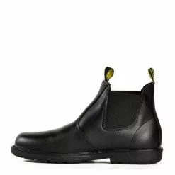 Bata Kanga Elastic Sided Kids Boot -Fishing Elegant store kanga black 3 1