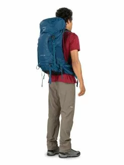 Osprey Kestrel 38 Technical Backpack -Fishing Elegant store kestrel38 s19 body2 lochblue