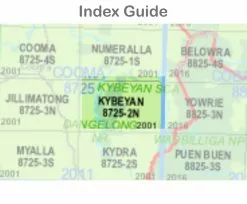 Australian Bush And Country Maps Kybeyan 8725-2-N NSW Topographic Map 1 25k -Fishing Elegant store kybeyan 8725 2 N index