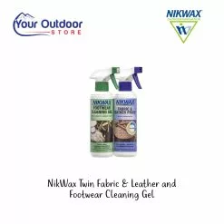 Nikwax Twin Fabric & Leather And Footwear Cleaning Gel