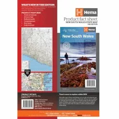 Hema New South Wales State Map 14th Edition -Fishing Elegant store nsw state map ed14 fact sheet rgb 2
