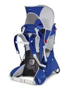 Osprey Poco Plus Child Carrier -Fishing Elegant store pocochpluss20 s20 sideback2 bluesky