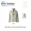 Rojo Womens Stevie Funnel Neck -Fishing Elegant store rojo womens stevie sherpa jumper hero natural