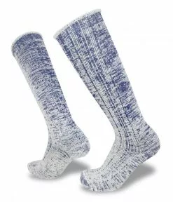 Wilderness Wear Merino Fleece Over Calf Sock -Fishing Elegant store s319 navy marle v6